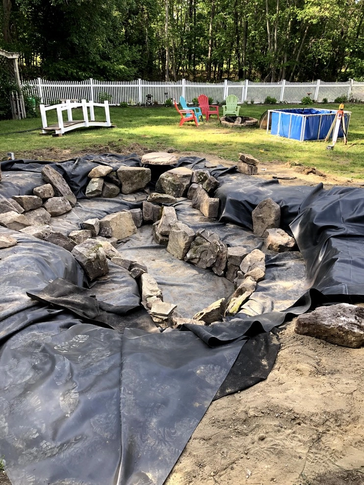New 11x16' Backyard Ecosystem Pond in Berlin, NJ by Landvista Aquascapes - Photo 6