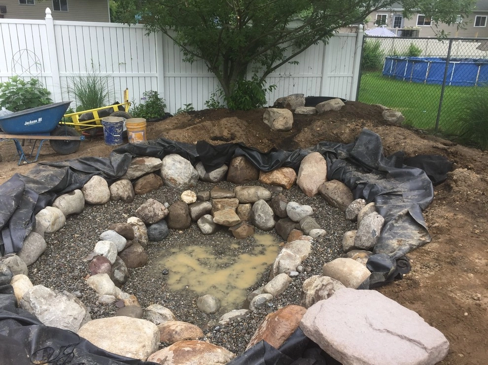11'x16' Ecosystem Pond Build in Williamstown, NJ by Landvista Aquascapes - Photo 3