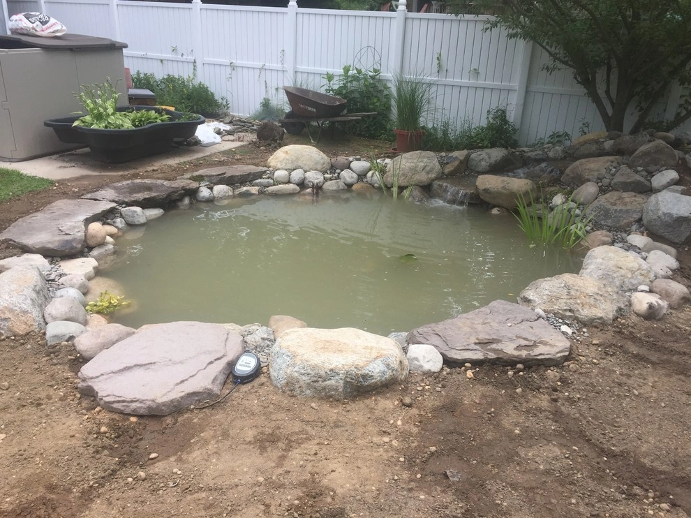 11'x16' Ecosystem Pond Build in Williamstown, NJ by Landvista Aquascapes - Photo 6