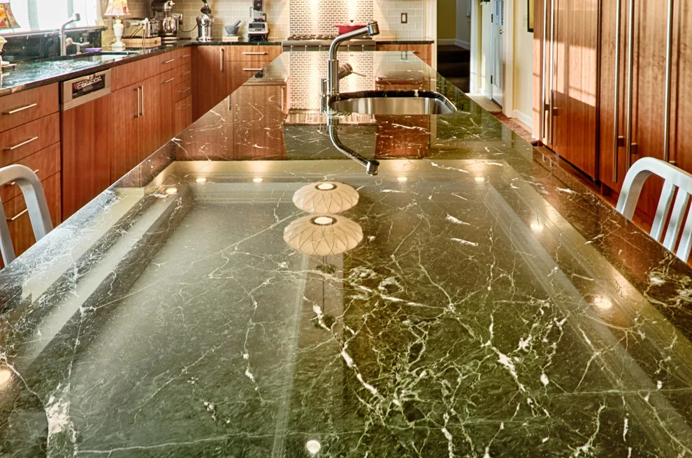 Rainforest Green Granite Culinary Space by Northern Granite And Marble - Photo 4