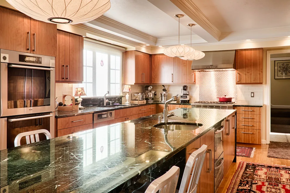 Rainforest Green Granite Culinary Space by Northern Granite And Marble - Photo 5
