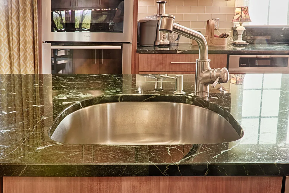 Rainforest Green Granite Culinary Space by Northern Granite And Marble - Photo 8