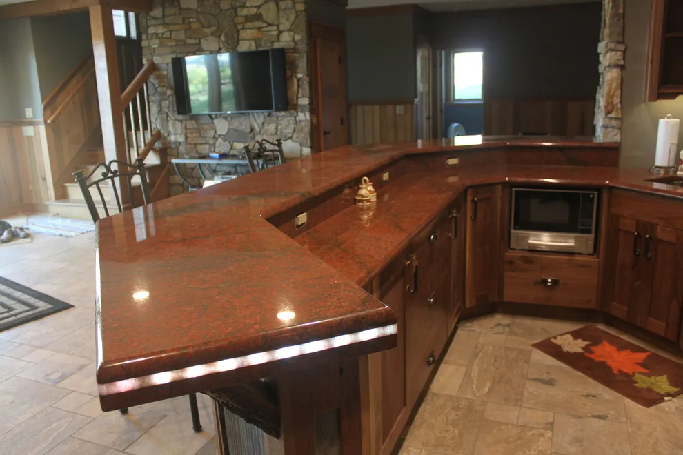 Scarlet Dragon Stone Counter by Elegant Creations Granite Marble & More LLC - Photo 4