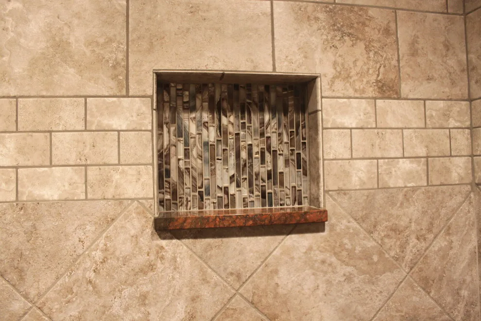 Crimson Dragon Granite Restroom by Elegant Creations Granite Marble & More LLC - Photo 7