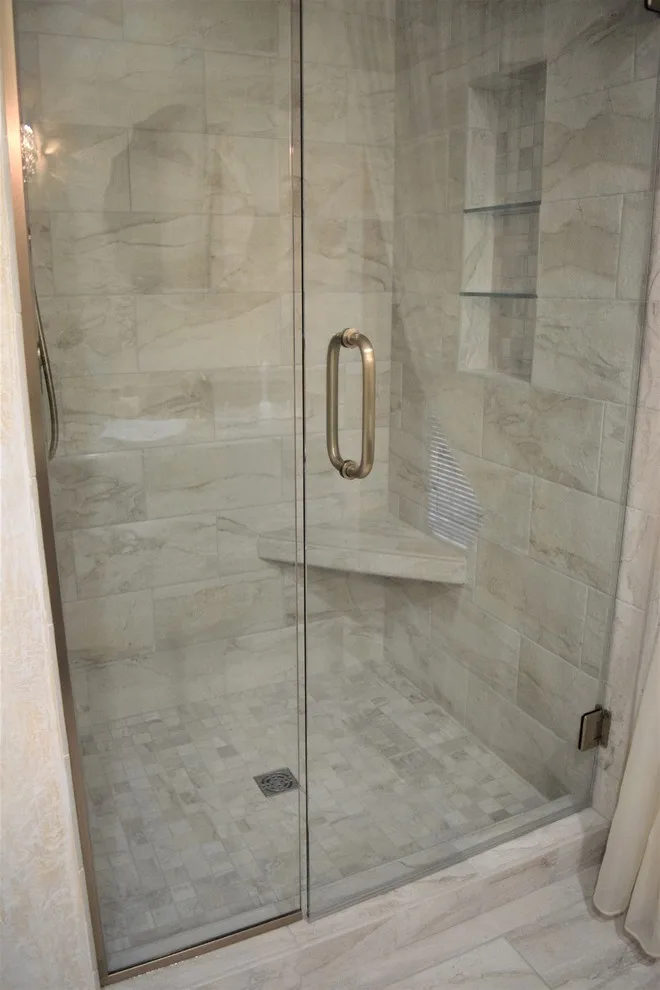 Timeless Shower Renovation by Kemper Flooring Inc. - Photo 2