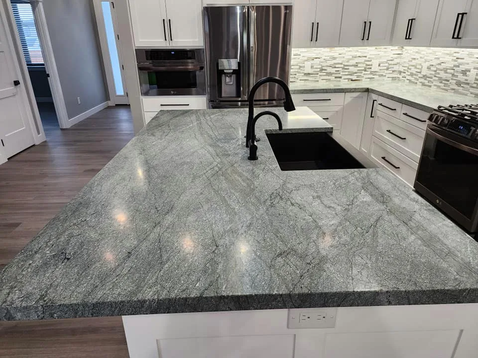 Ocean Mist Honed Quartzite by West Coast Monument & Sign LLC - Photo 2