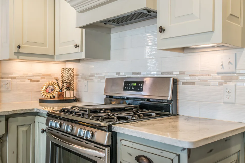 Ocean Pearl Quartzite Kitchen Surfaces by East Coast Granite & Tile - Photo 7