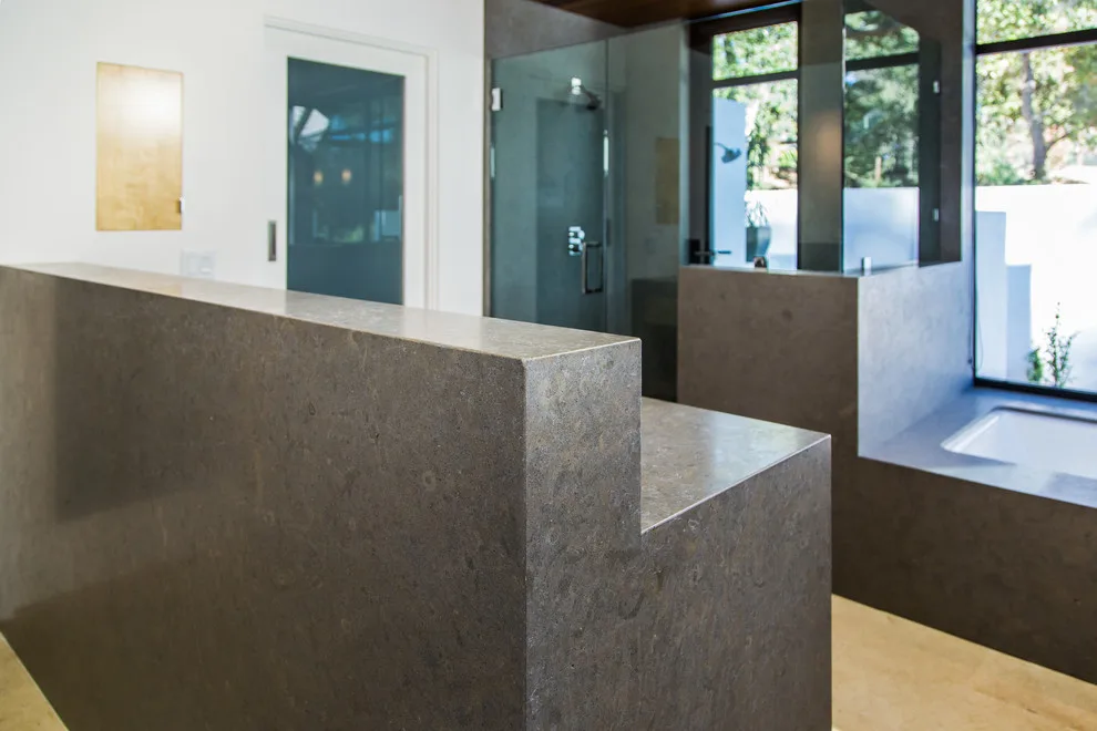 Tranquil Master Bathroom by Pacific Stoneworks Inc - Photo 3