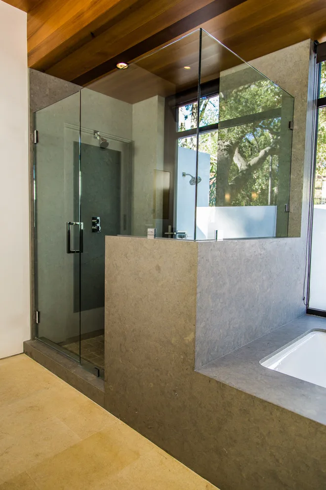Tranquil Master Bathroom by Pacific Stoneworks Inc - Photo 6