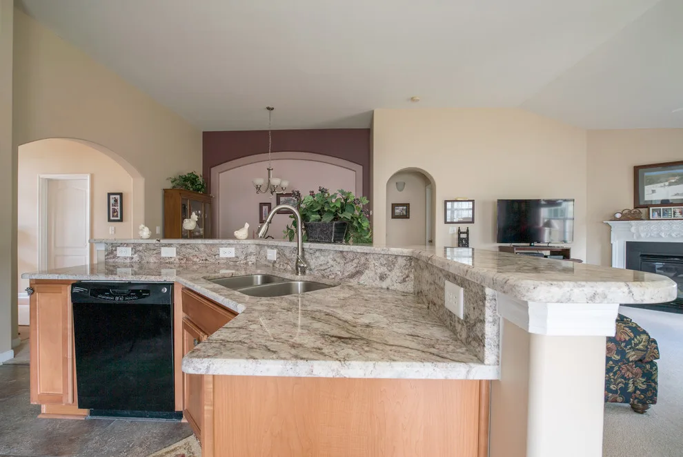 Bordeaux Sienna Granite Kitchen Countertops by East Coast Granite & Tile - Photo 2