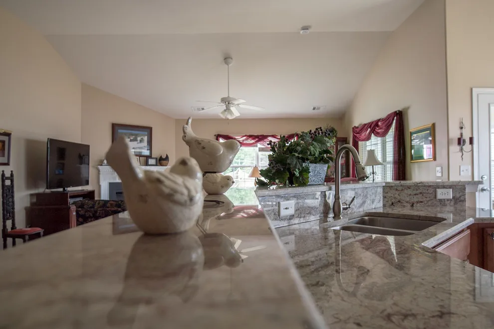 Bordeaux Sienna Granite Kitchen Countertops by East Coast Granite & Tile - Photo 5