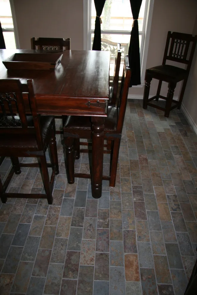 Dining Room Brazilian Slate Tiles by Aggieland Carpet One - Photo 3
