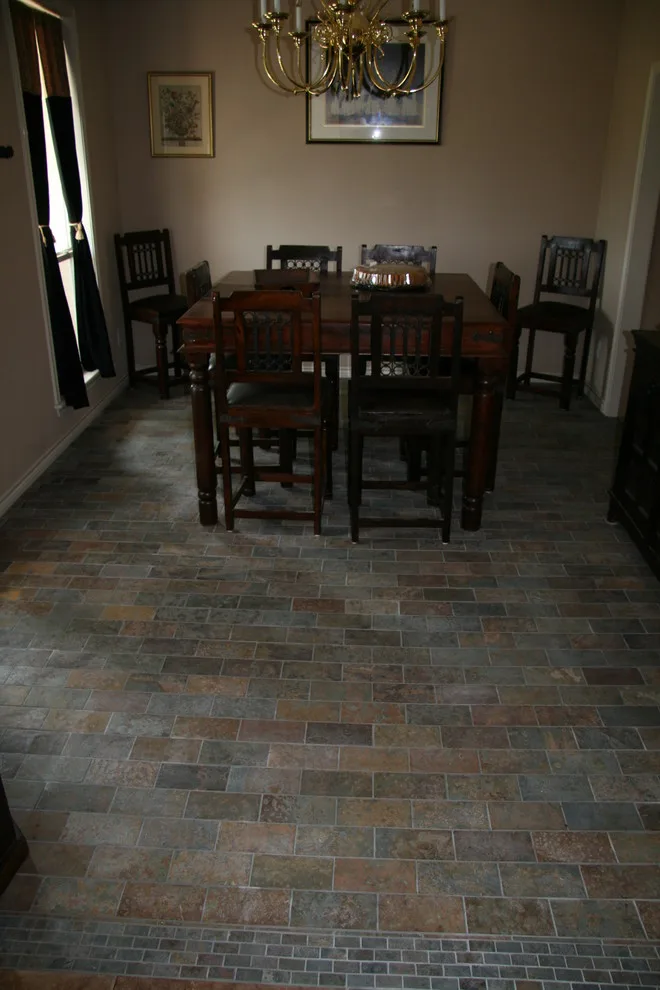 Dining Room Brazilian Slate Tiles by Aggieland Carpet One - Photo 4