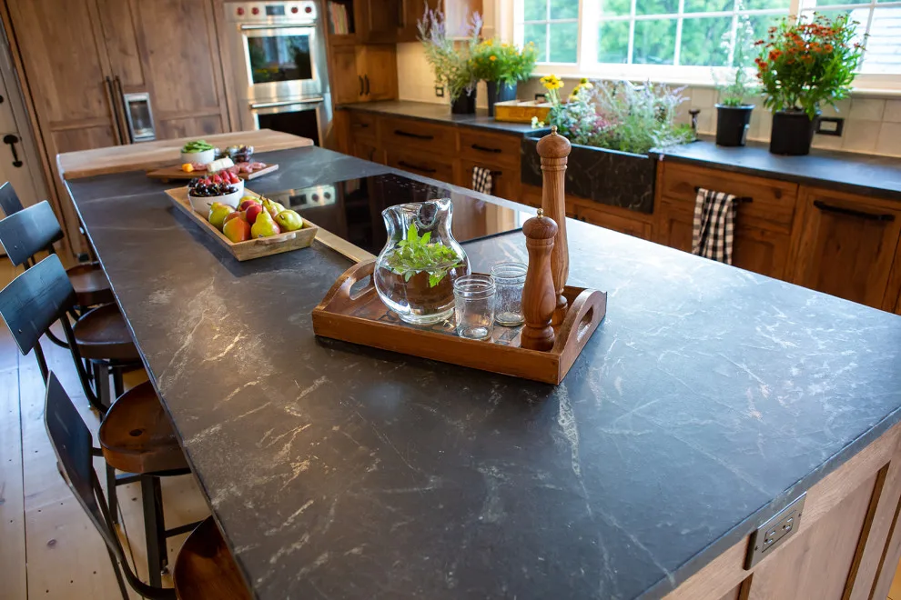 Soapstone countertops for kitchens and bathrooms by Garden State Soapstone - Photo 11