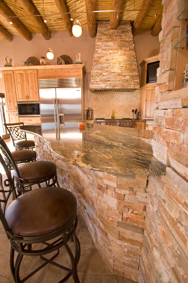 Southwestern Rustic Culinary Space (Santa Fe, NM) by Counter Intelligence With H And S Craftsmen - Photo 2