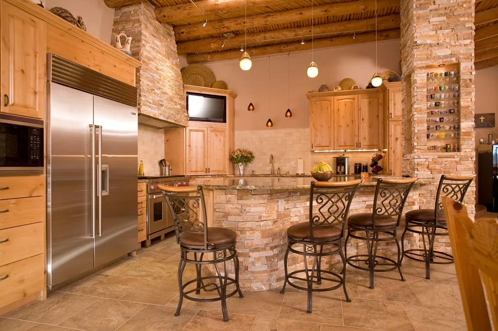 Southwestern Rustic Culinary Space (Santa Fe, NM) by Counter Intelligence With H And S Craftsmen - Photo 3