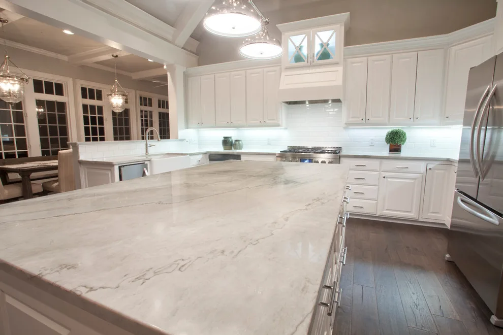 Gorgeous Ocean Pearl Kitchen by Granite Division Inc. - Photo 7