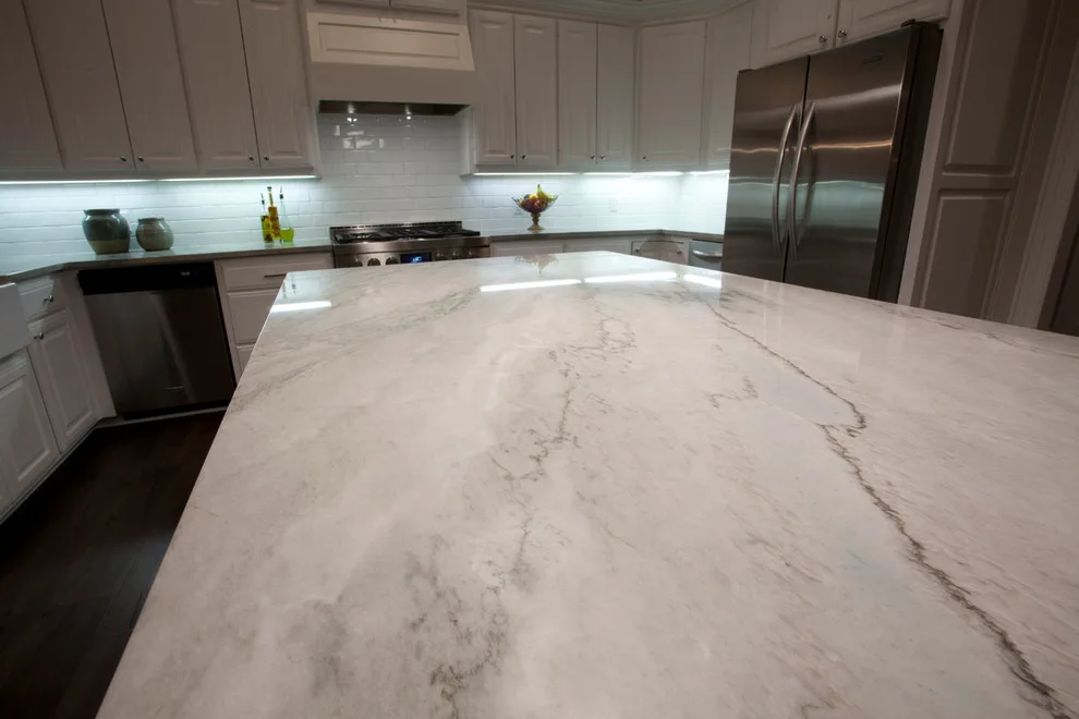 Gorgeous Ocean Pearl Kitchen by Granite Division Inc. - Photo 5