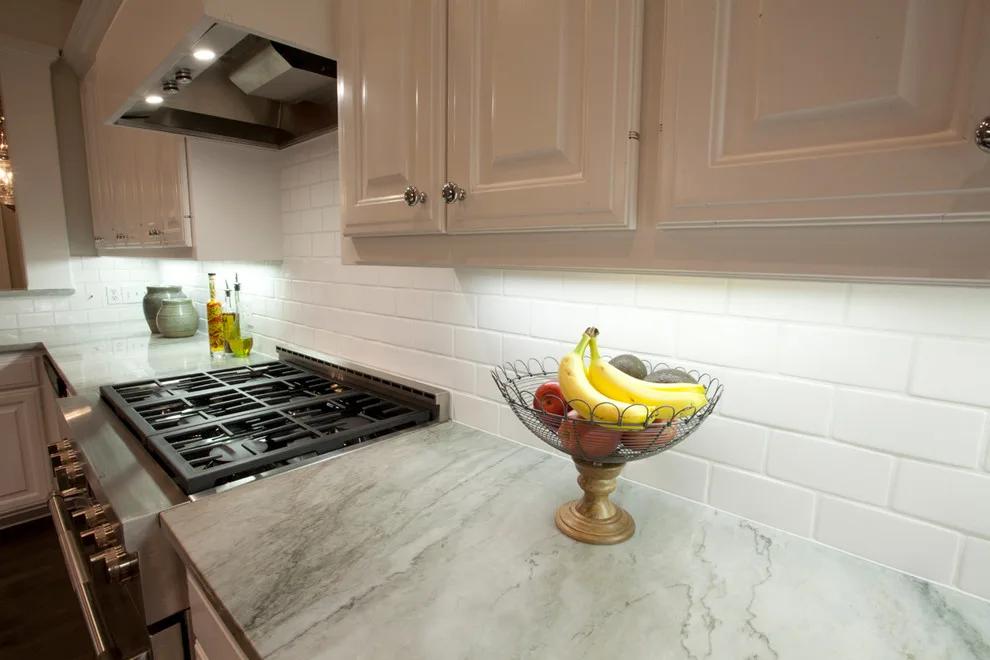 Gorgeous Ocean Pearl Kitchen by Granite Division Inc. - Photo 3