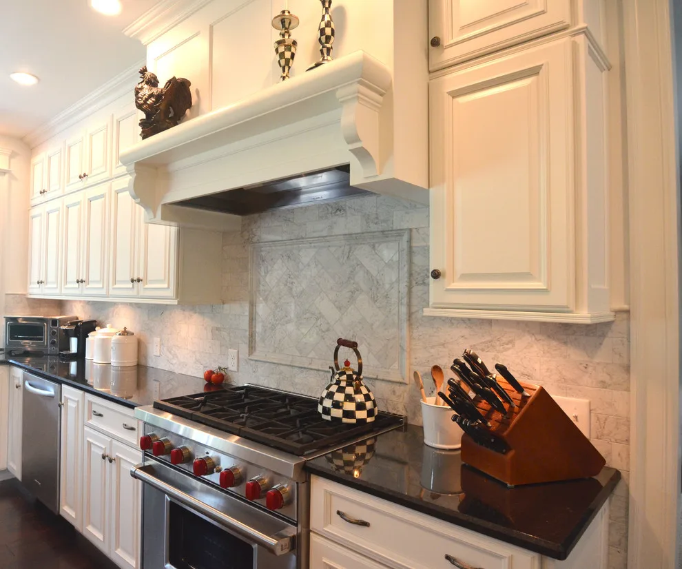 Bright White Kitchen Island by Italian Marble & Granite Inc - Photo 4