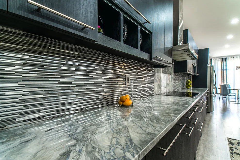 Elevated White Marble Kitchen Surfaces by East Coast Granite & Tile - Photo 12