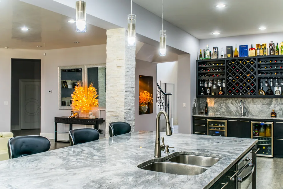 Elevated White Marble Kitchen Surfaces by East Coast Granite & Tile - Photo 3