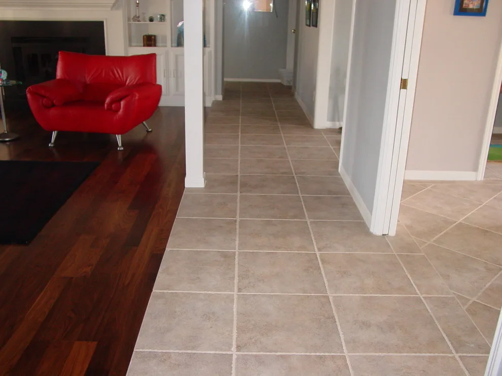 Wood and Tile Flooring Combination by Aggieland Carpet One - Photo 3