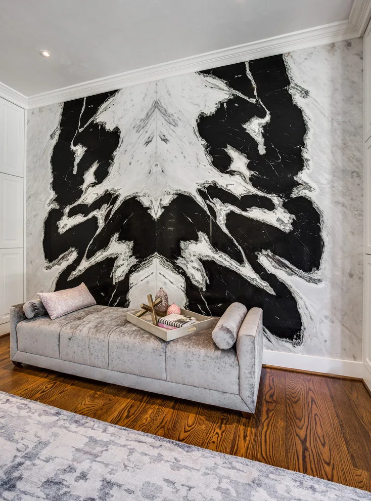 Dalmata Marble Accent Wall and Dining Area Renovation by Aria Stone Gallery - Photo 4