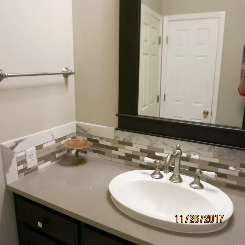 Transitional Bathroom Renovation by Sommers Interiors - Photo 2