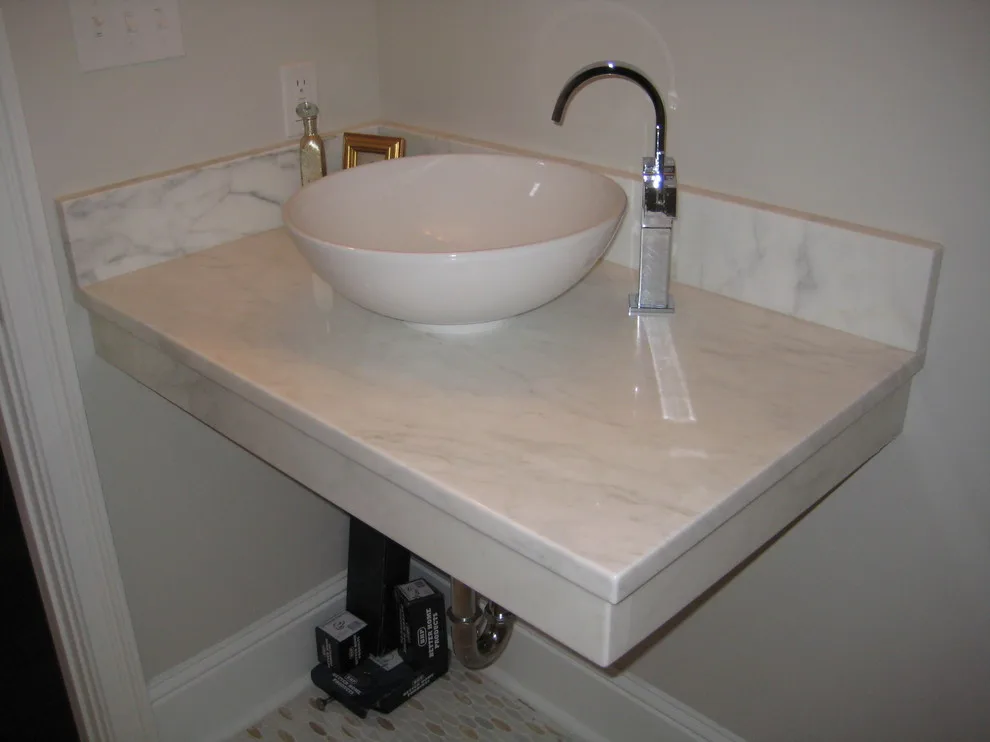 Calacatta Gold Vanity by LaBruyere Stone - Photo 2