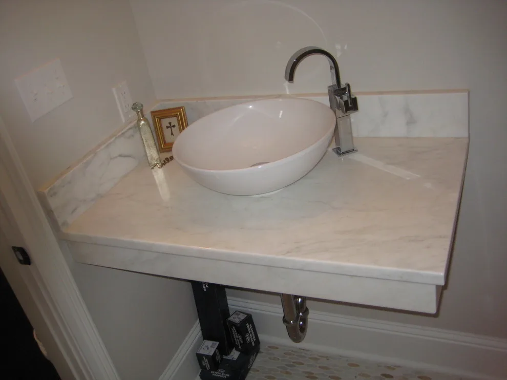 Calacatta Gold Vanity by LaBruyere Stone - Photo 4