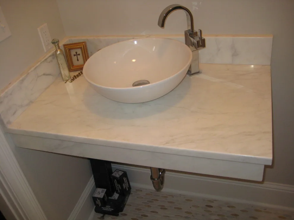 Calacatta Gold Vanity by LaBruyere Stone - Photo 3