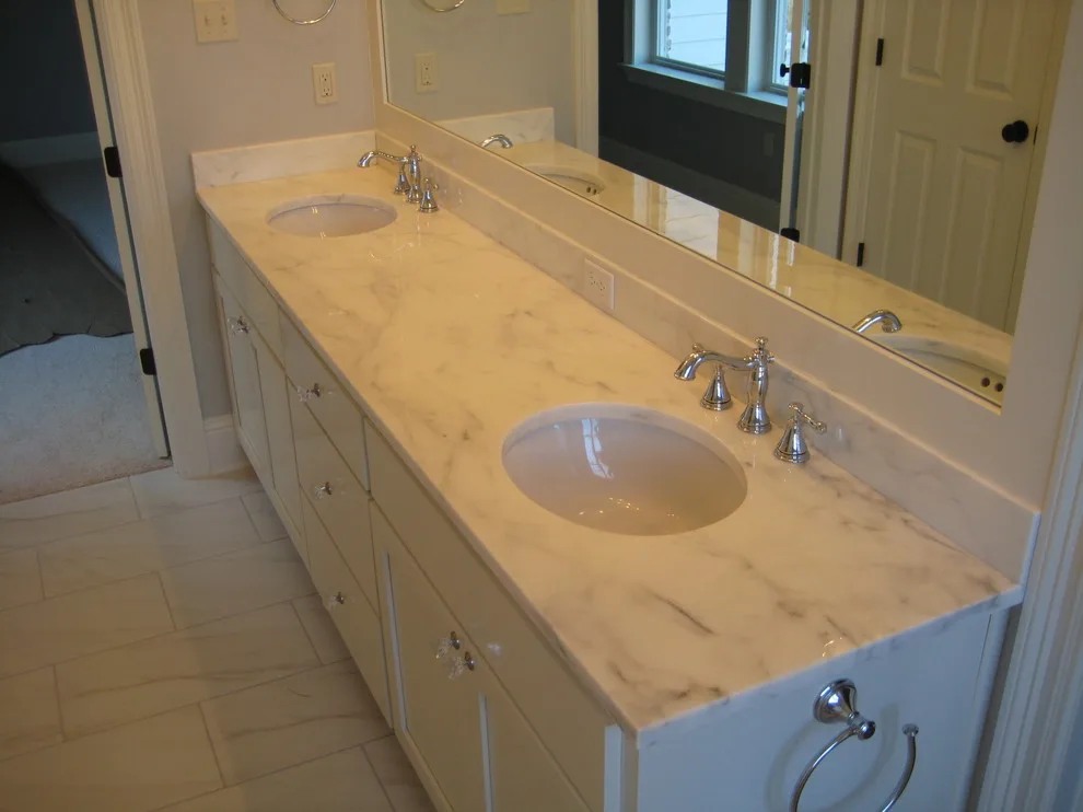 Calcutta Gold Marble Vanity by LaBruyere Stone - Photo 5