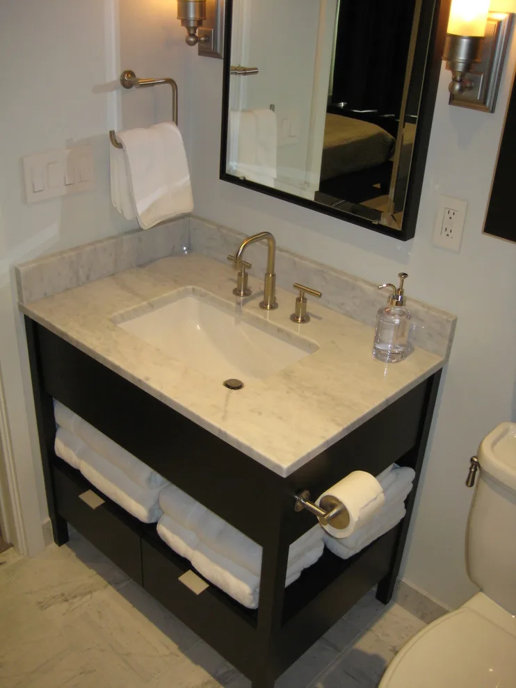Vanity: Carrara marble by LaBruyere Stone - Photo 2