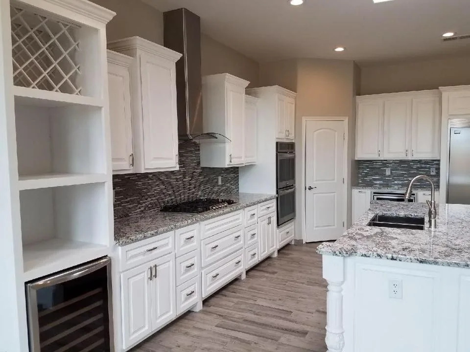 Whispering White Granite Kitchen by Sandia Marble - Photo 2