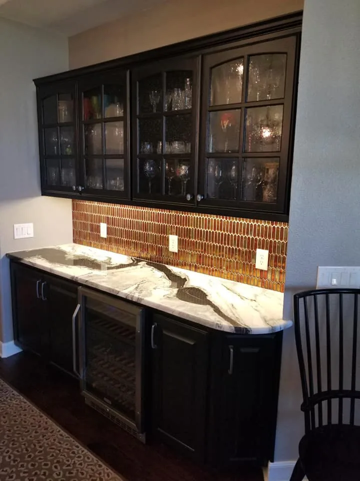 Monochrome Leather Finish Kitchen by Tex-San Granite - Photo 4