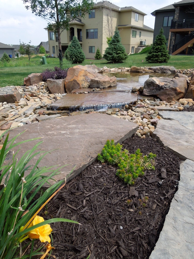Gathering Place with Firescape and Waterscape by Lanoha Nurseries - Photo 5