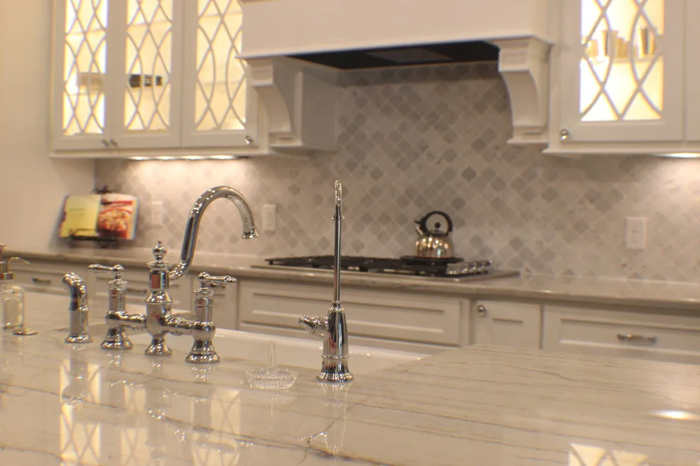 Macaubas White Quartzite Kitchen by Granite Division Inc. - Photo 3