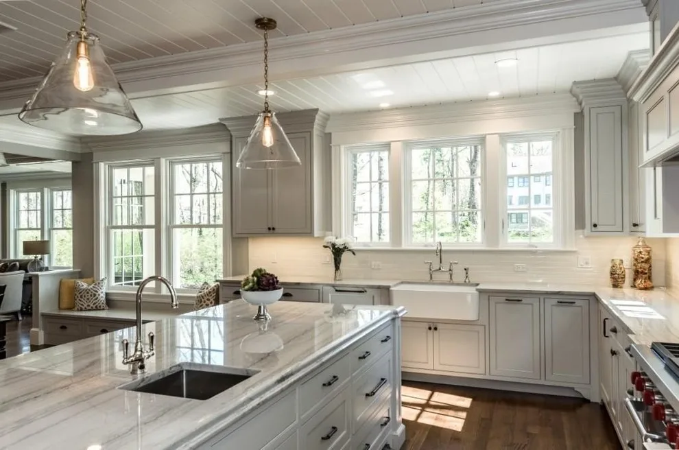 Alabaster Macaubas Quartzite by Prostone Granite & Cabinetry - Photo 2