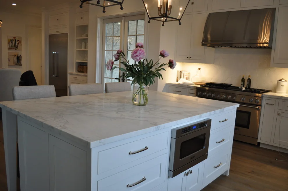 Marble White Residence by Delta Granite And Marble, Inc. - Photo 5