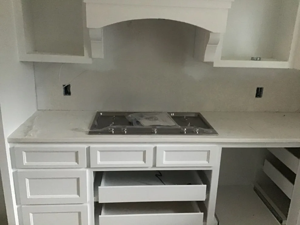 Quartz White Kitchen by Granite Makeover - Photo 3
