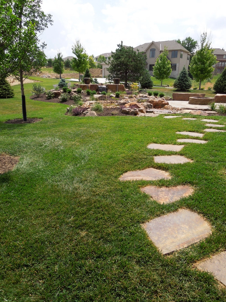 Gathering Place with Firescape and Waterscape by Lanoha Nurseries - Photo 10
