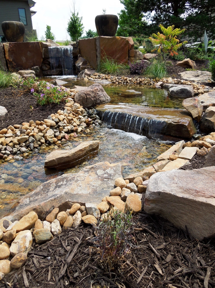 Gathering Place with Firescape and Waterscape by Lanoha Nurseries - Photo 8