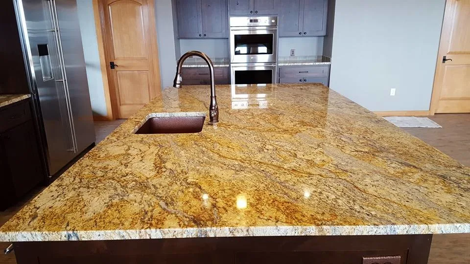 Brewster, WA Yellow River Granite by Cornerstone Custom Granite,LLC - Photo 6
