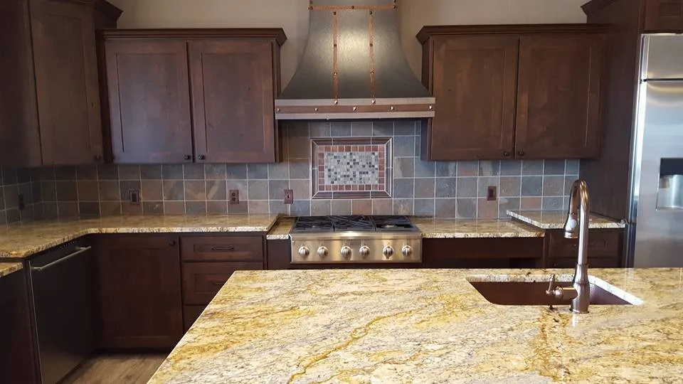 Brewster, WA Yellow River Granite by Cornerstone Custom Granite,LLC - Photo 3