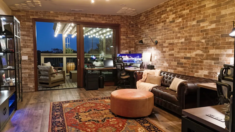 Rooftop Workspace, Shower, Sauna, and Patio Expansion by Happy Home Contractors - Photo 4