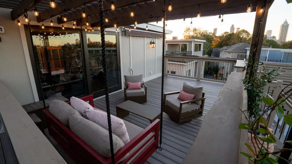 Rooftop Workspace, Shower, Sauna, and Patio Expansion by Happy Home Contractors - Photo 9