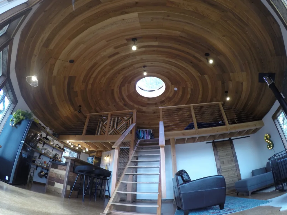 Circular Dwelling by Highline Design Build LLC - Photo 3