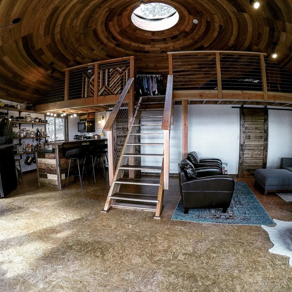 Circular Dwelling by Highline Design Build LLC - Photo 5