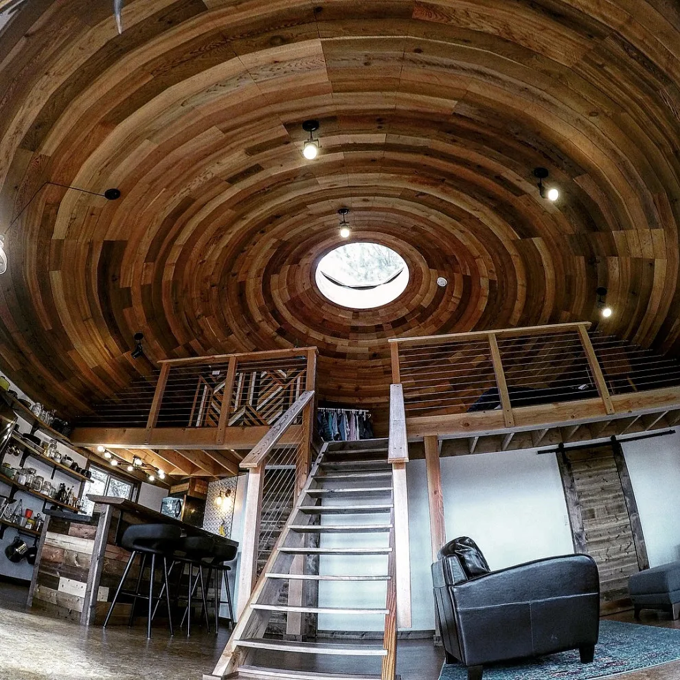 Circular Dwelling by Highline Design Build LLC - Photo 9